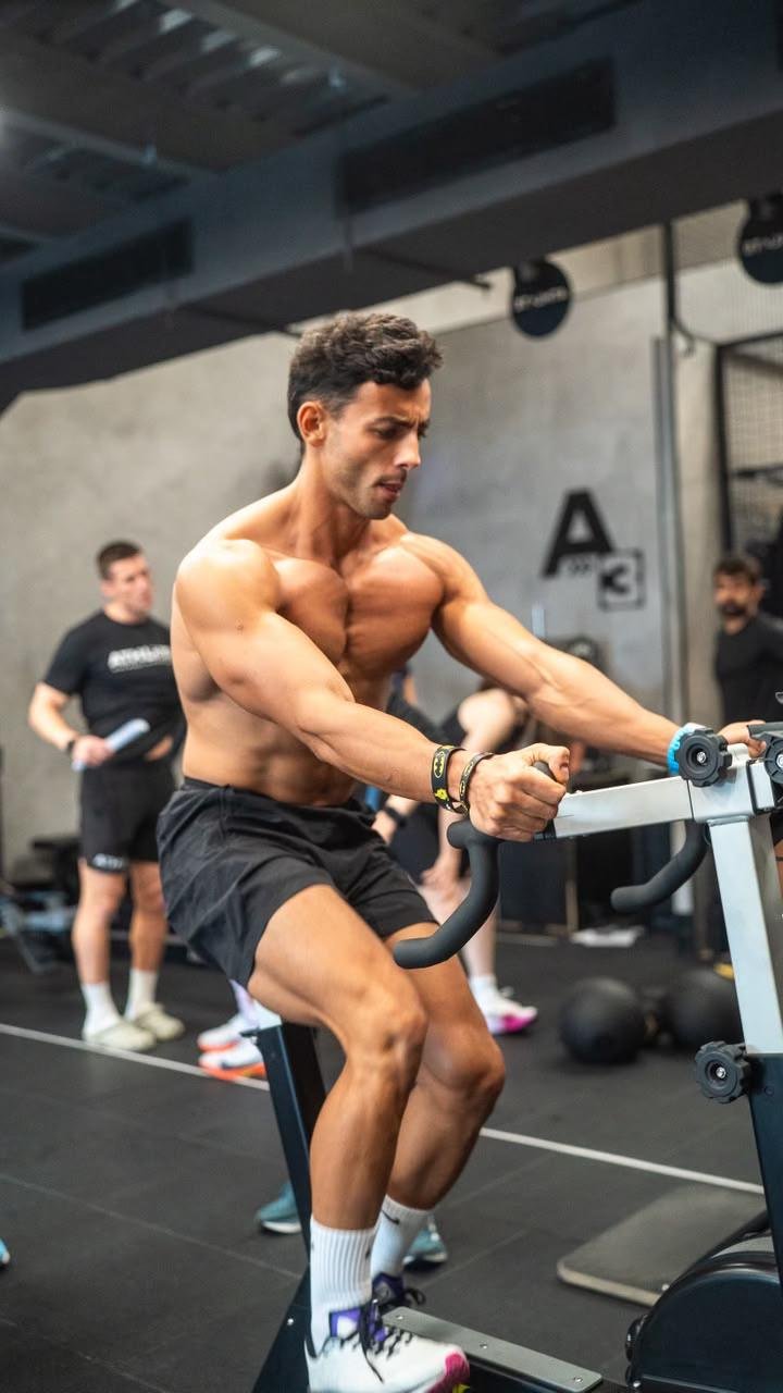 Captain Tarek training