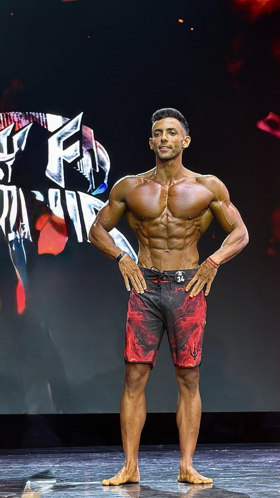 Tarek Kamsh front pose