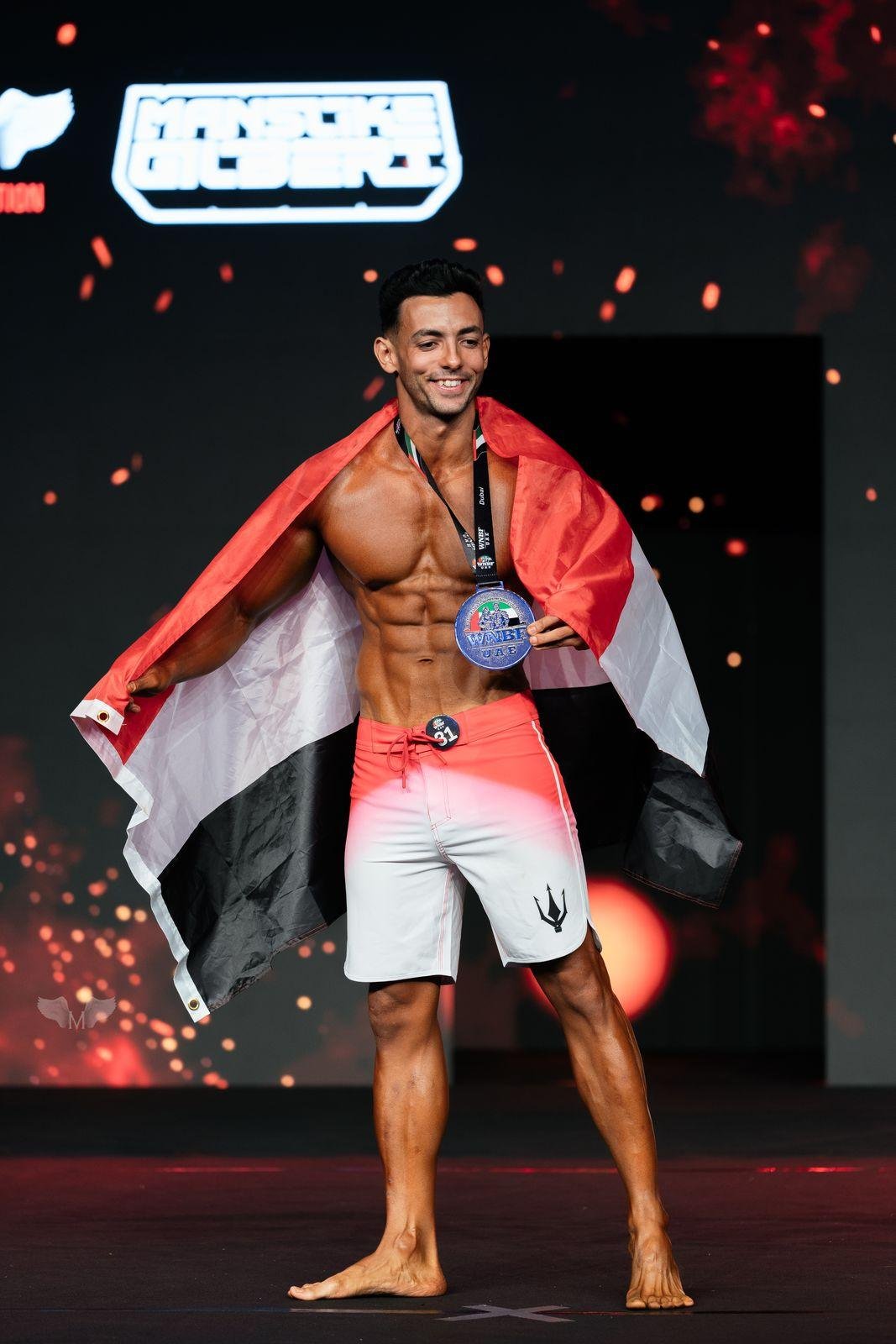 Portrait photo: Tarek on stage