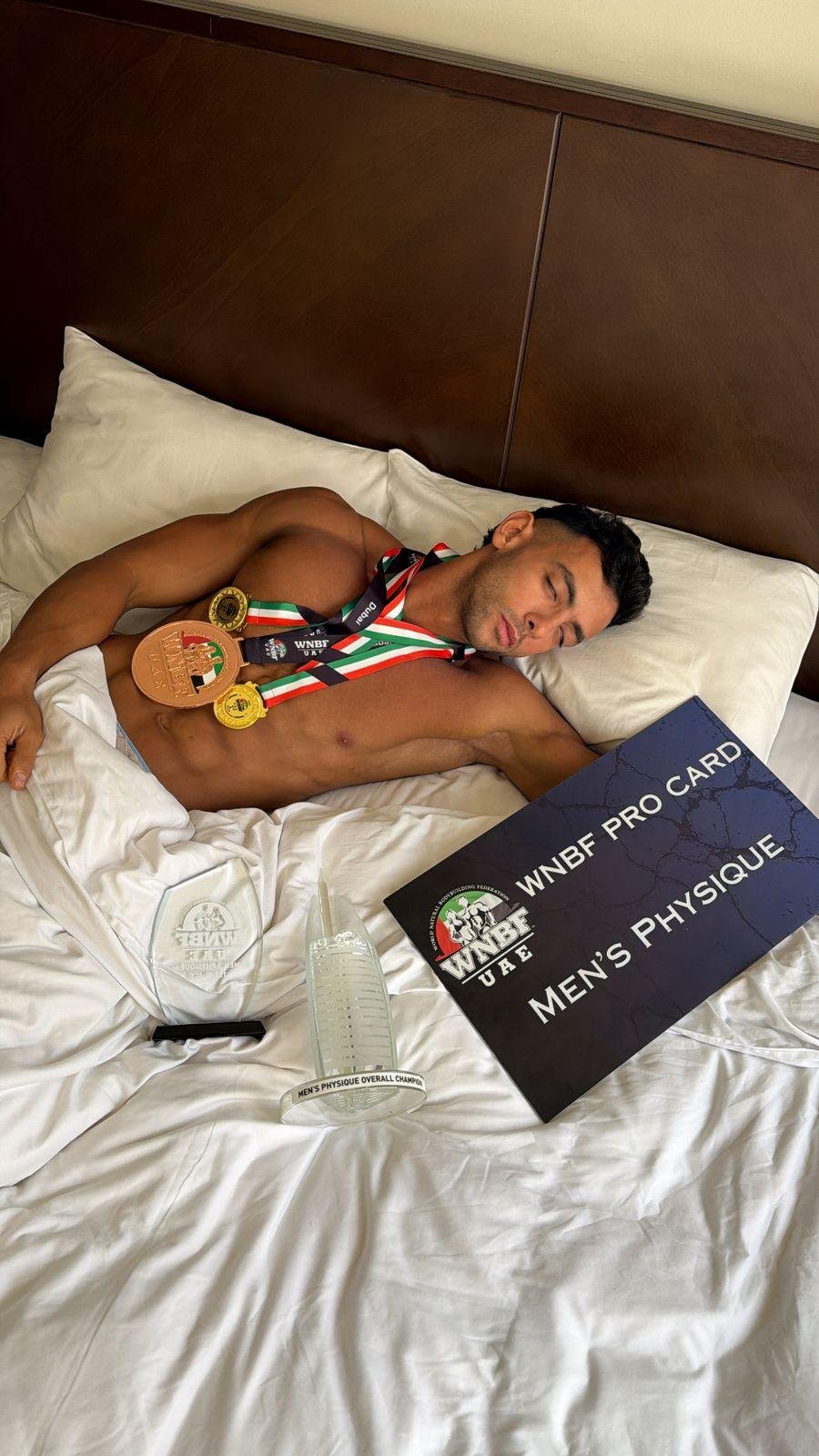 Captain Tarek: Earned, then rested